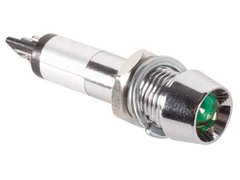 Bec martor indicator panou, verde  210 - 230V